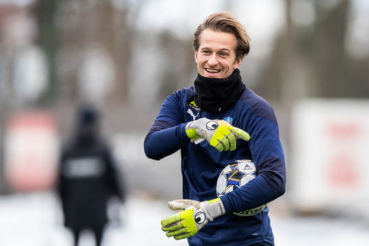 Bläddra bland fler bilder av Fotboll, Superettan, Helsingborg, Träning 
