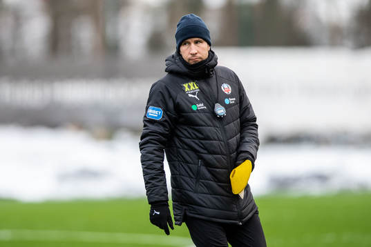 Helsingborgs assisterande tränare Mattias Lindström