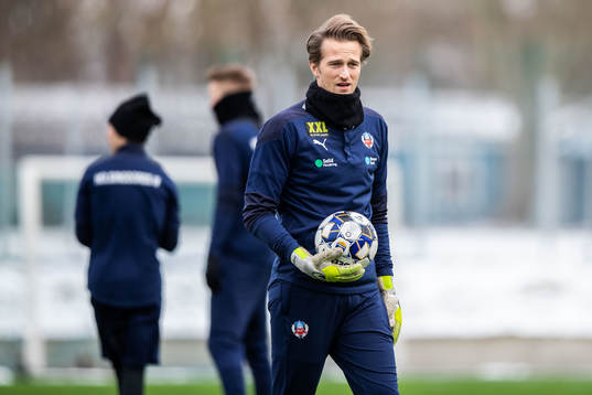 Helsingborgs målvakt Anders Lindegaard