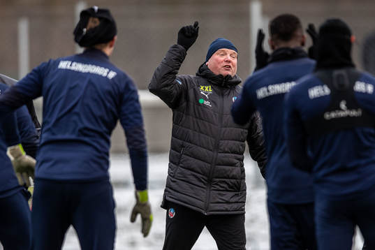 Helsingborgs tränare Jörgen Lennartsson