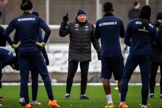 Helsingborgs tränare Jörgen Lennartsson