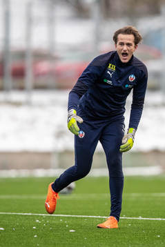 Helsingborgs målvakt Anders Lindegaard