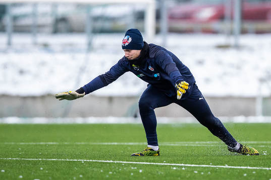 Helsingborgs målvakt Ian Pettersson