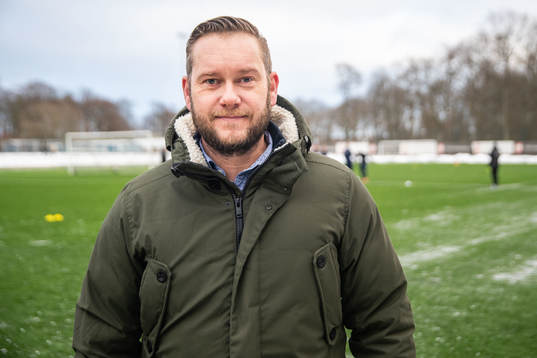 Helsingborgs klubbdirektör Joel Sandborg