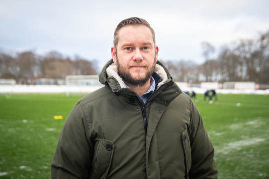 Helsingborgs klubbdirektör Joel Sandborg