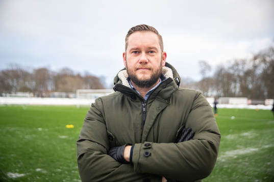 Helsingborgs klubbdirektör Joel Sandborg