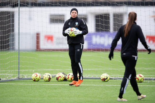 Målvakt Jennifer Falk