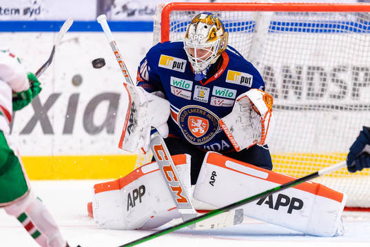 Växjös målvakt Viktor Fasth