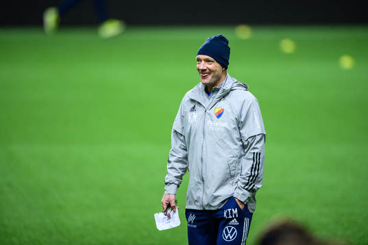 Djurgårdens tränare Kim Bergstrand