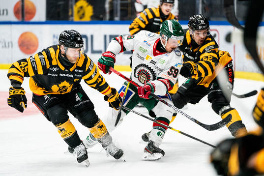 Skellefteås Oscar Möller och Arvid Lundberg  mot