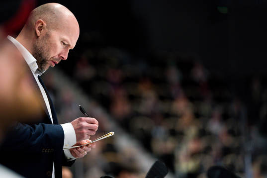 Frölundas assisterande tränare Anders Burström
