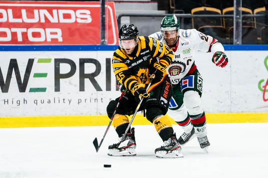 Skellefteås Oscar Möller och Frölundas Joel Lundqvist