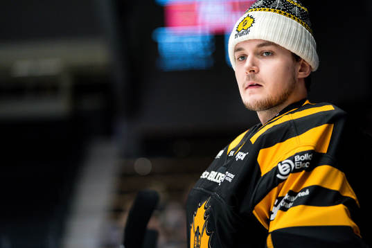 Skellefteås målvakt Hugo Marklund