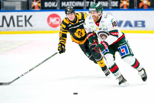 Frölundas Jens Olsson och Skellefteås Rickard Hugg