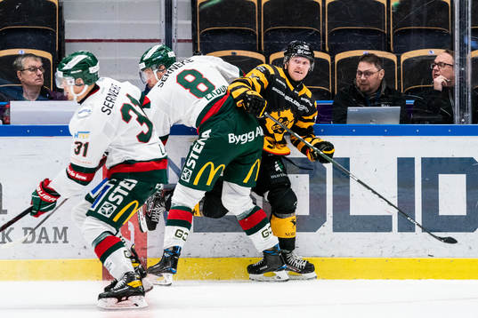 Skellefteås Tuomas Kiiskinen och Frölundas Viktor Ekbom
