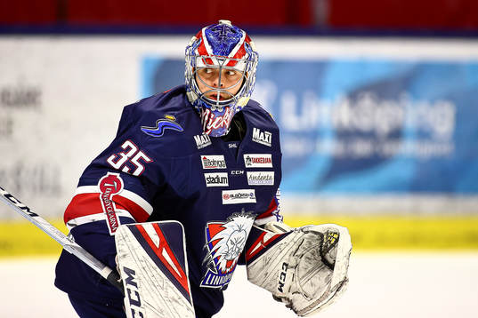 Linköpings målvakt Niklas Lundström