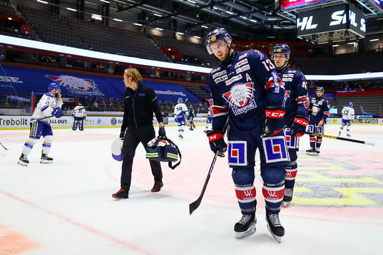Linköpings Andrew Gordon deppar