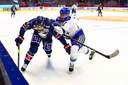 Linköpings Jonas Junland och Leksands Patrik Norén