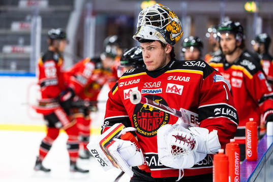 Luleås målvakt Jesper Wallstedt