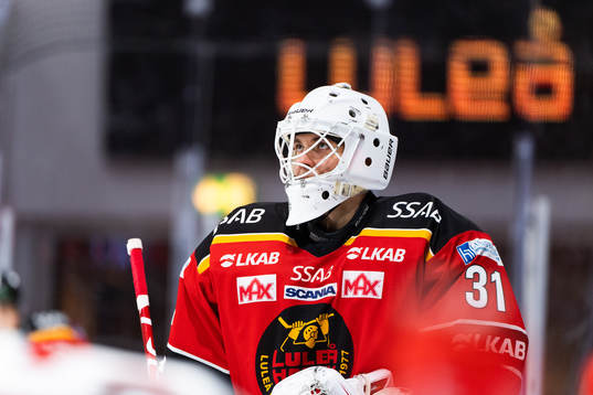 Luleås målvakt Sebastian Andersson