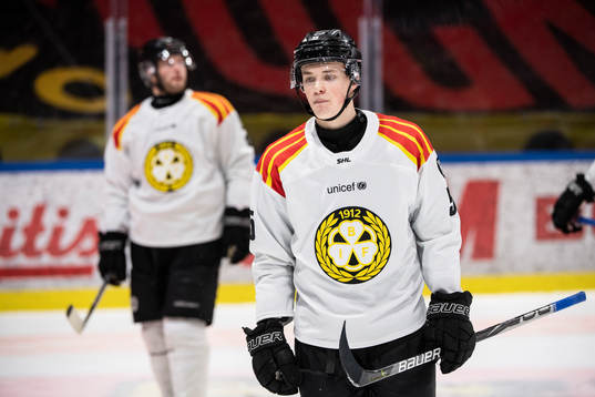 Brynäs Noel Gunler deppar
