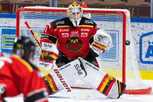 Luleås målvakt Jesper Wallstedt
