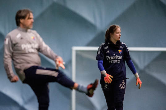 Djurgårdens målvakt Elvira Björklund