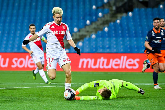 Aleksandr GOLOVIN of Monaco and Jonas OMLIN of Montpellier