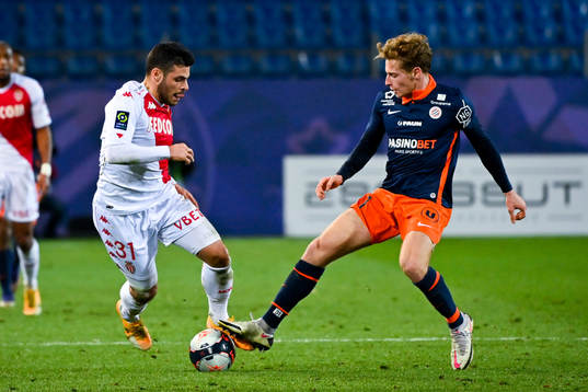 Kevin VOLLAND of Monaco and Nicolas COZZA of Montpellier