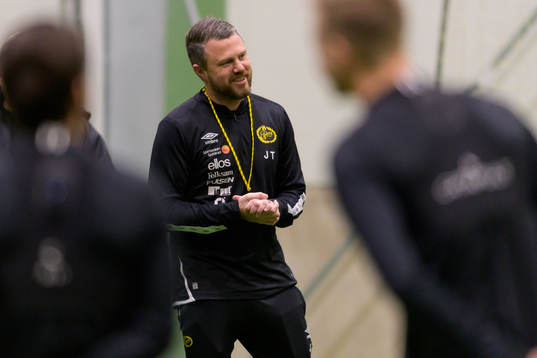 Manager Jimmy Thelin