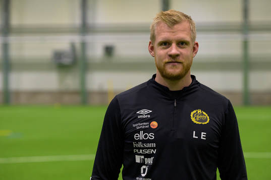 Målvaktstränare Linus Eriksson