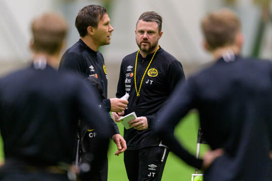 Manager Jimmy Thelin