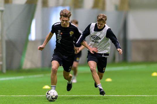 Noah Söderberg och Kevin Holmén