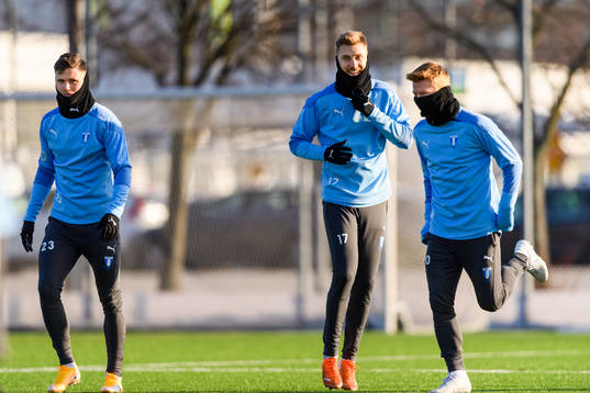 Marcus Antonsson, Rasmus Bengtsson och Anders Christiansen