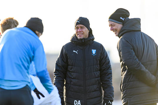 Sportchef Daniel Andersson och huvudtränare Jon Dahl
