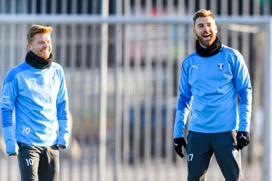 Anders Christiansen och Rasmus Bengtsson