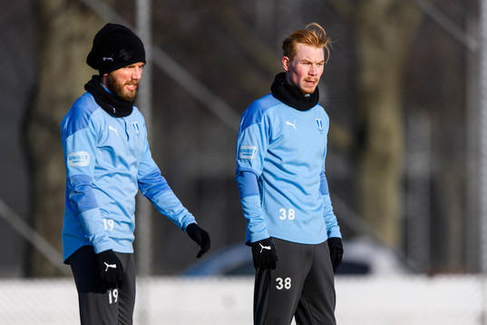 Erdal Rakip och Linus Borgström
