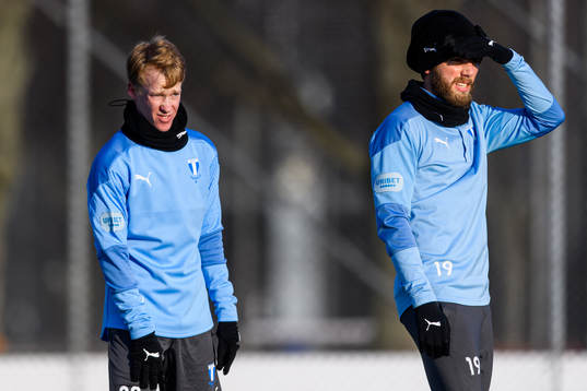 David Edvardsson och Erdal Rakip