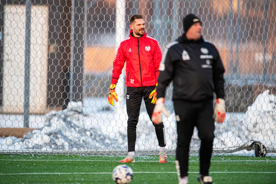 Kalmars målvakt Lucas Hägg Johansson