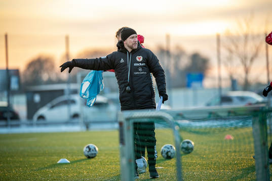 Kalmars tränare Henrik Rydström