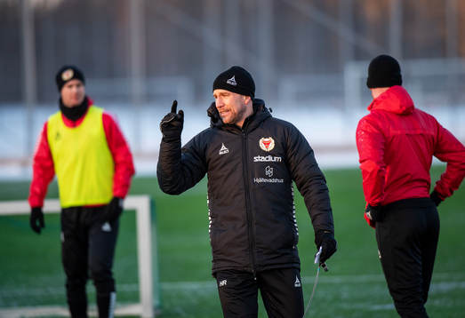 Kalmars tränare Henrik Rydström
