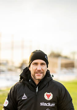 Kalmars tränare Henrik Rydström