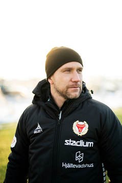 Kalmars tränare Henrik Rydström