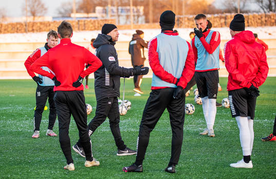 Kalmars tränare Henrik Rydström