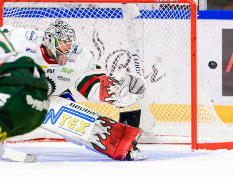 Frölundas målvakt Niklas Rubin
