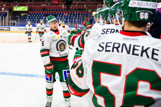 Frölundas Filip Johansson jublar