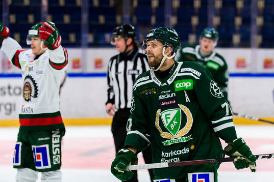 Färjestads Jacob Nilsson deppar