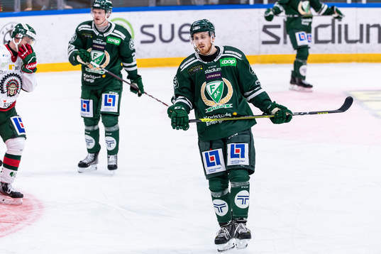 Färjestads Pontus Widerström deppar