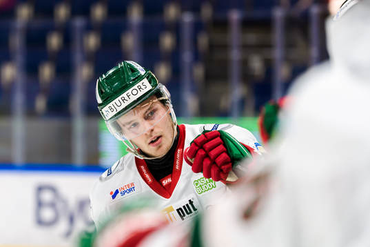 Frölundas Filip Johansson jublar