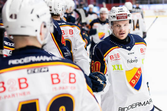 Djurgårdens Tobias Ekberg jublar